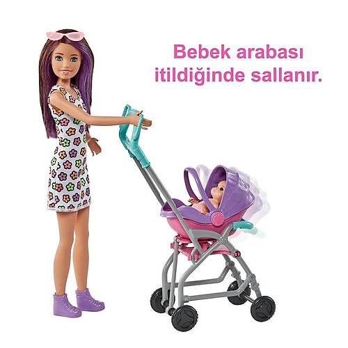 GXT34 Mor Sa�l� Skipper Bebek Bak�c�s�  ve Oyun Seti