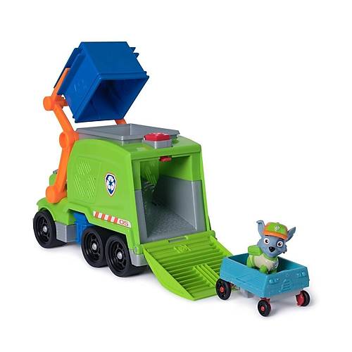 SPM-6071248 PaW Patrol  Rocky ile Crush N Roll Geri Dnm Kamyonu