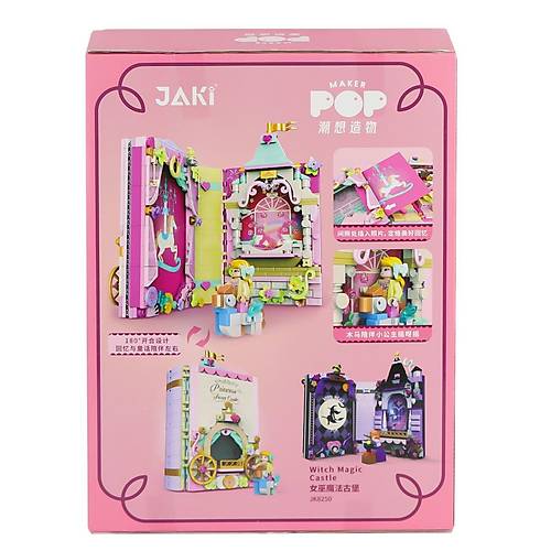 JK8251 Jaki Block - Prenses Hikaye Kitap Sahnesi 491 Par�a Yap�m Seti