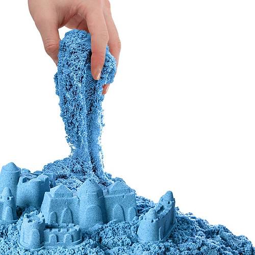 03686 Aksesuarl� Mavi Kinetik Oyun Kumu 500 gr