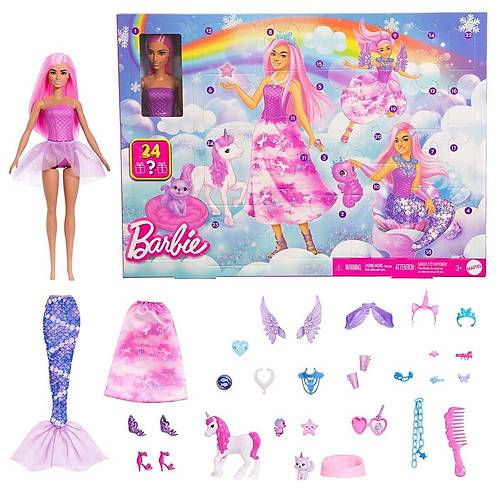 JFL66 Barbie Advent Calendar -Y�lba�� �zel Seti