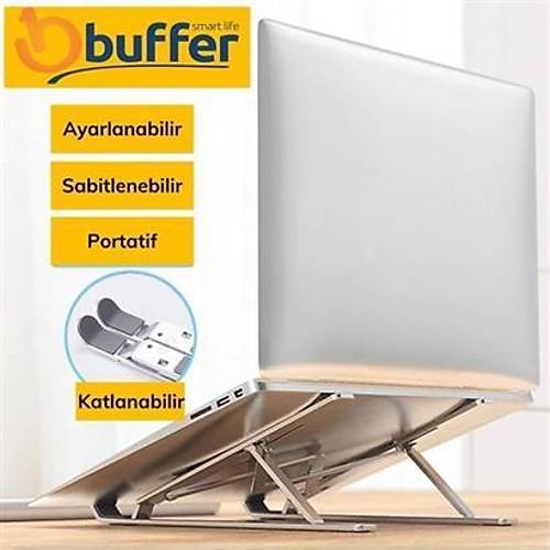 BUFFER Ayarlanabilir Dizst Destek Taban Tamamen Katlanabilir Tanabilir Laptop Ykseltici