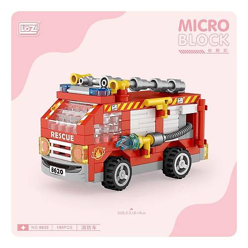 LZ8620 LOZ Blok Oyuncak Mini Po�et -Vagonlife