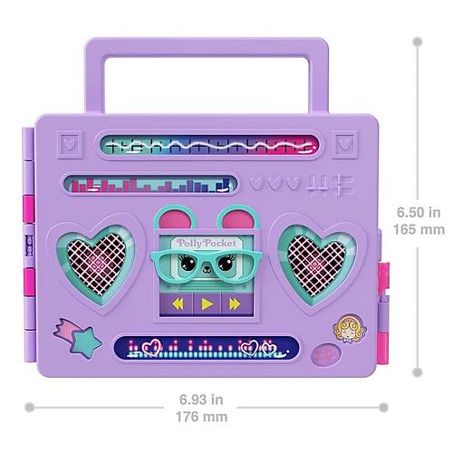 HRD65 Polly Pocket Radyo Temal� Moda E�lencesi Oyun Seti