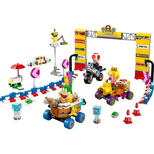 72036 Lego Super Mario - Baby Peach ve Grand Prix Seti 823 par�a +8 ya�