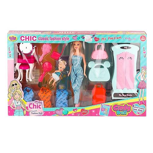 02259 Cindy Doll Dolapl Bebek Oyun Seti -Oyda Oyuncak