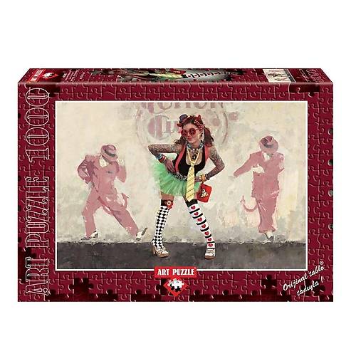4355 Art Puzzle �eytan M�? Melek Mi? 1000 Par�a Puzzle