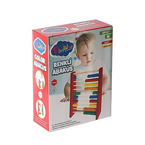 ONY-399 Ah�ap Renkli Abak�s -Ony�l