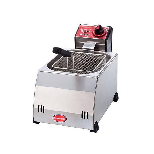 Silverinox 5 Litre Elektrikli Fritz Makinesi