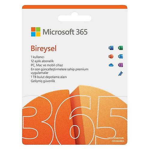 Microsoft 365 Bireysel T�rk�e Yeni