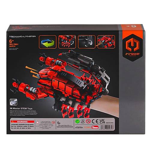 7801 IMM Master Bloklar Akrep El Silah Krmz 664 Para