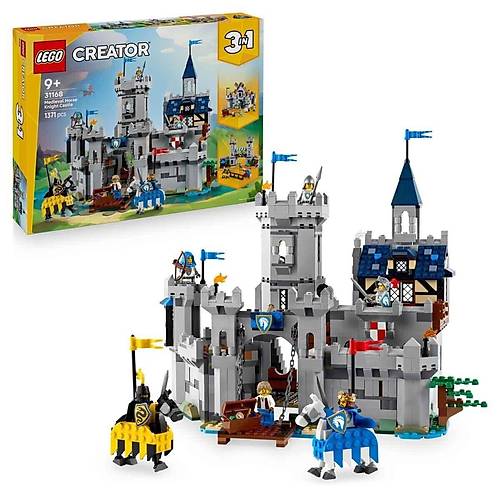 31168 Lego Creator 3in1 - Orta a Atl valye Kalesi 1371 para +9 ya