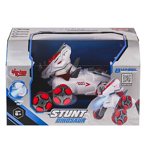 SYR-666-821 Kumandal� �arjl� Buharl� 8 Teker Dinazor Araba -Vardem Oyuncak