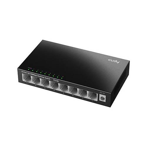 CUDY 8-Port 10/100 Mbps Metal Switch