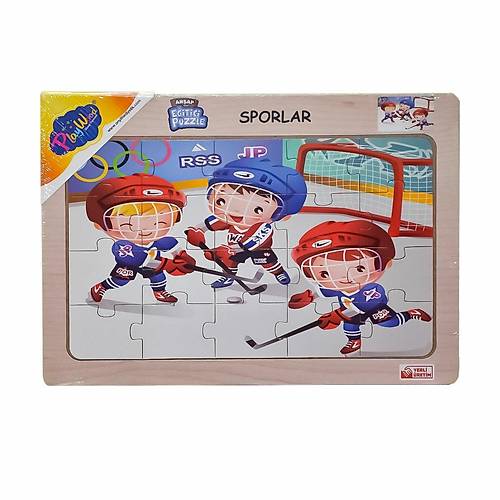 ONY-85-86-87-88 Ah�ap E�itici Puzzle Sporlar -Ony�l