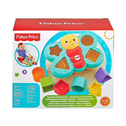 CDC22 Fisher-Price ekil Eletirme Arkada Kelebek / Sralama ve ekil Ayrma Oyuncaklar