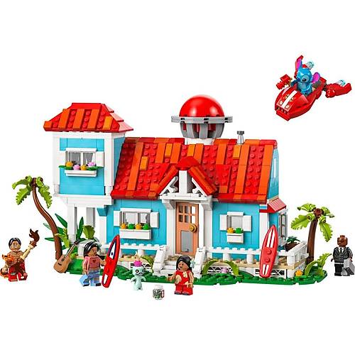 43268 Lego Disney Lilo ve Sti� Plaj Evi 834 par�a +9 ya�