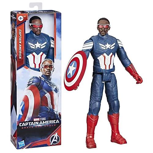 F9276 Marvel Titan Hero - Captain America Brave New World Aksiyon Fig�r� 30 cm
