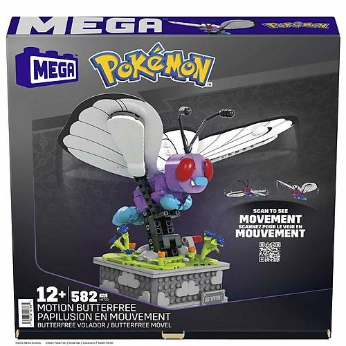 HKT22 MEGA� Pok�mon� Motion Butterfree 582 par�a +12 ya�