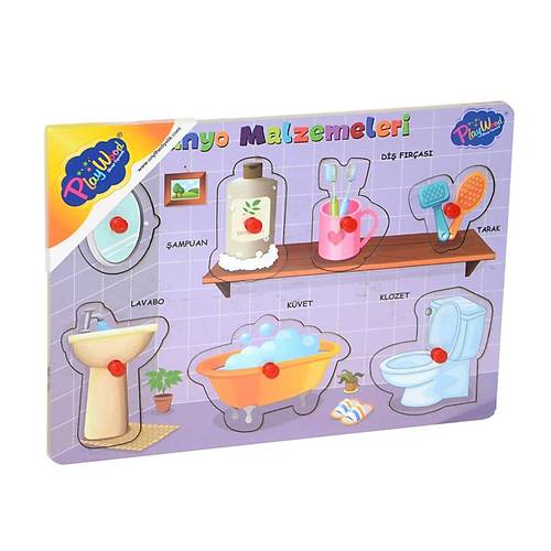 296/297 Ony�l, Ah�ap Tutmal� Banyo Malzemeleri