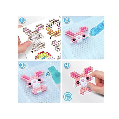 35087 AquaBeads �antal� Ba�lang�� St�dyosu 900 par�a +4 ya�
