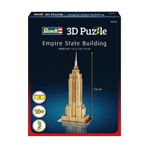 00119 Revell 3D Puzzle Empire State Binas 24 para