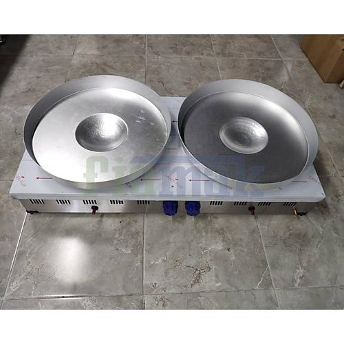 Paslanmaz iftli Tantuni Oca 60x120 cm | Mega Kapasiteli Et ve Tavuk Tantuni Hazrl