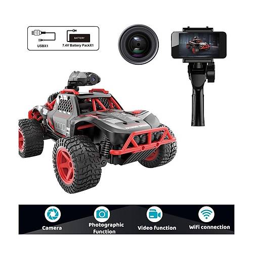 SYR-666-764WA Kumandal� �arjl� Kameral� Off Road Araba -Vardem Oyuncak