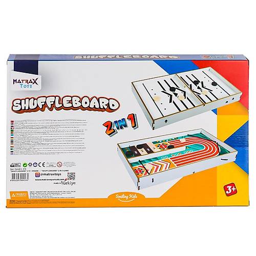 416 Shuffleboard Oyunu 2IN1 -Ak�i�ek Oyuncak