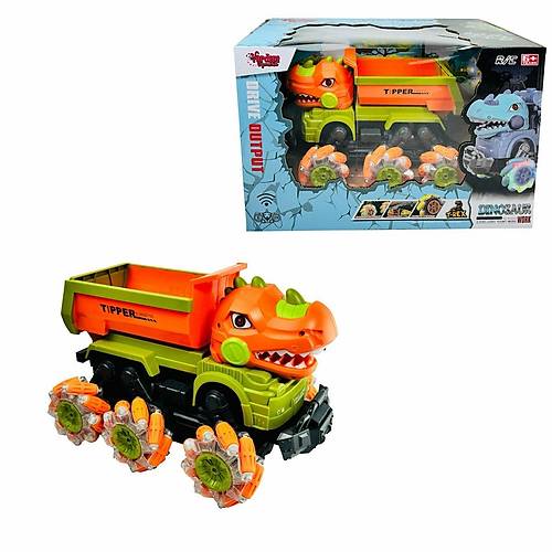 YJ-078-4 Kumandal� Sesli ve I��kl� Dinazor -Vardem