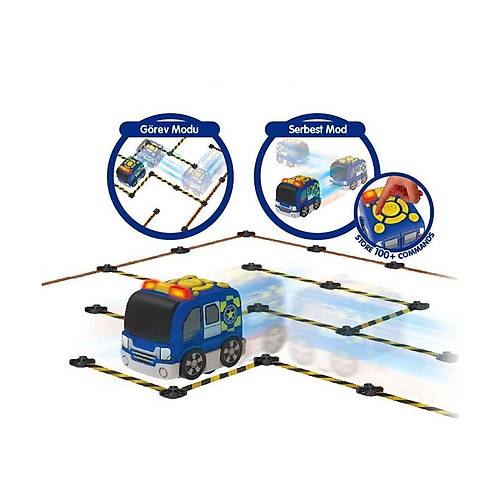 SIL/81471 Silverlit Tooko Programlanabilen Polis Arac� Oyun Seti