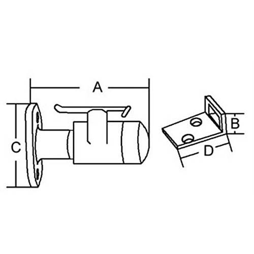 Stoper 61x50mm