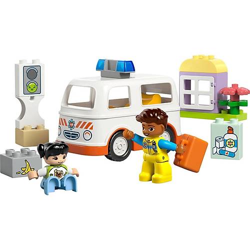 10447 Lego Duplo Ambulans ve Src 19 para +2 ya