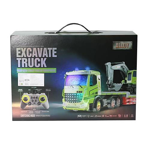 HJ8010 Kumandal� T�r Excavat�r  -Gepettoys