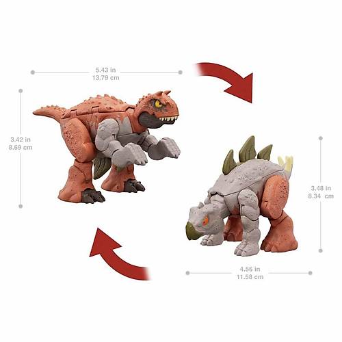 HLP05 Jurassic World Deiim Serisi - ifte Tehlike Dinozor Figrleri