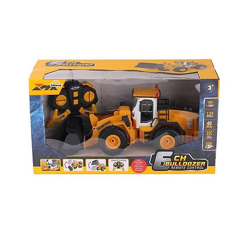 5088 SUN-1:24 I�IKLI USB �ARJZLI UZAKTAN KUMANDALI BULDOZER