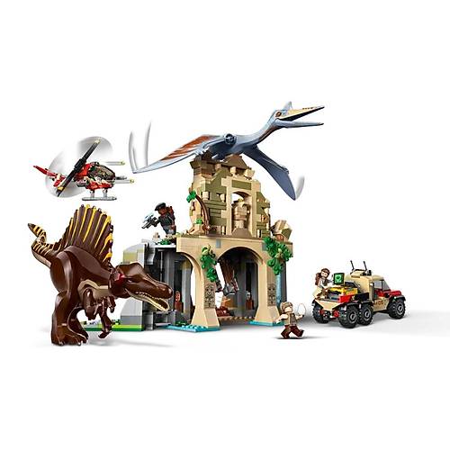 76976 Lego Jurassic World Spinosaurus ve Quetzalcoatlus 984 para +8 ya