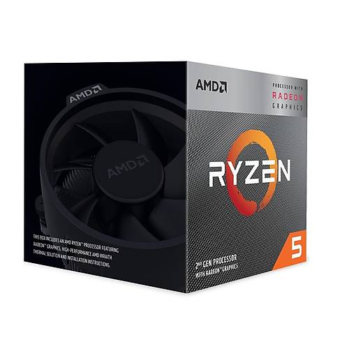 AMD RYZEN 5 3400G 3.70GHZ 6MB AM4 FANLI 