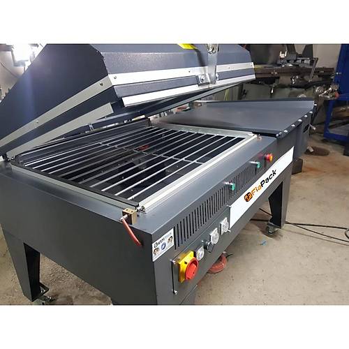 Fiapack Pnmatik Sistem 8000P Model Kapakl Shrink Makinesi (65-80 cm) | Otomatik Kapak Kapanl Endstriyel zm