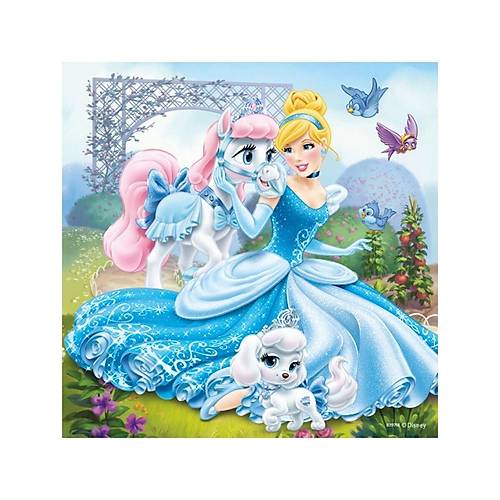 93465 Palace Pets Belle, Cinderella, Rapunzel 3x49 par�a Ravensburger Puzzle