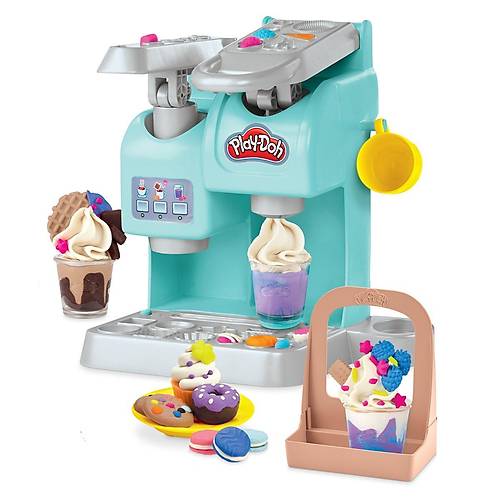 F5836 Play-Doh S�per Renkli Kafe Oyun Seti +3 ya�
