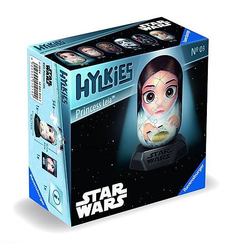 010142 Hylkies Star Wars - Prenses Leia 54 para Puzzle - No:03 - Ravensburger