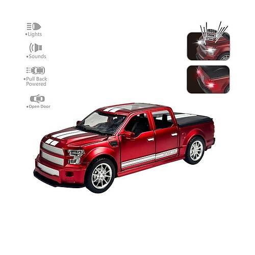 HCL-903 �ek B�rak 1:22 Sesli Ve I��kl� Arazi Metal Pikap -Vardem Oyuncak