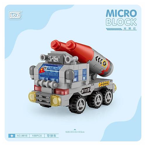 LZ8615 LOZ Araba Blok Seti Mini Po�et 150 Par�a -Vagon life