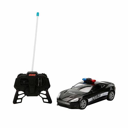 20357 Uzaktan Kumandal� Suncon I��kl� Polis Arabas� 21 cm