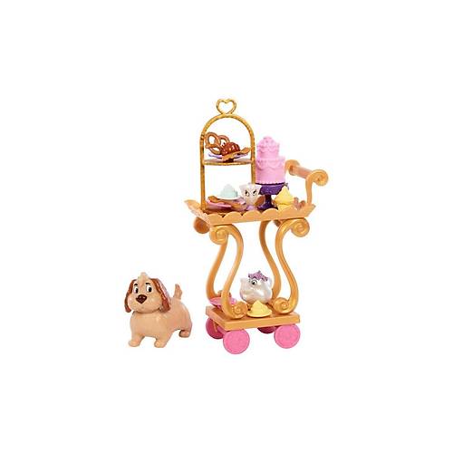 HYM34 Disney Prenses Belle ile �ay Saati Oyun Seti - Bebek dahil de�ildir.