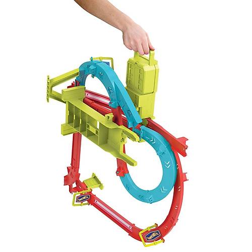 HPC07 Hot Wheels Neon Yar��lar �oklu Yar�� Heyecan� Pist Seti