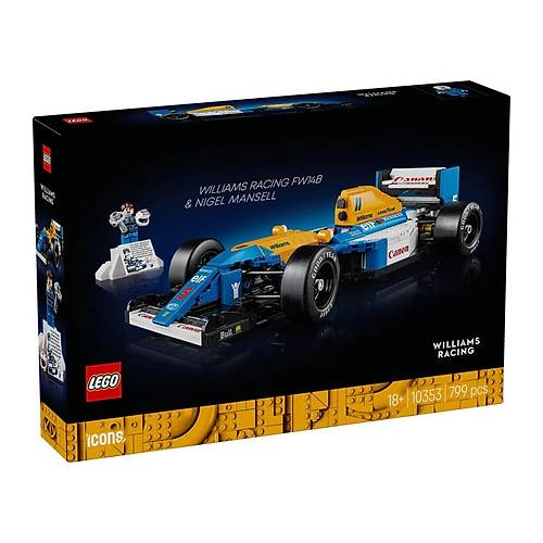 10353 Lego icons Williams Racing FW14B ve Nigel Mansell 10353 para +18 ya