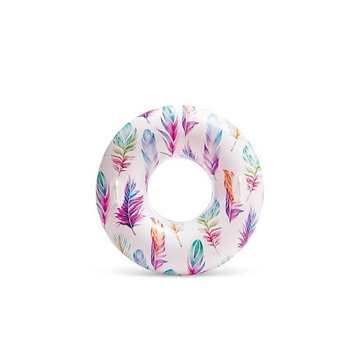 ISC58263 Intex Tutma�l� Desenli Simit 97 cm