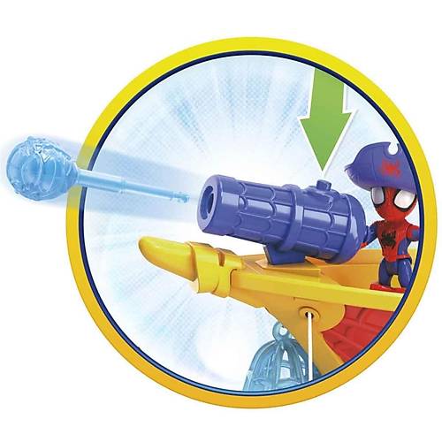 G0666 Spidey ve �nan�lmaz Arkada�lar� Webs Ahoy Bubble Ship +3 ya�